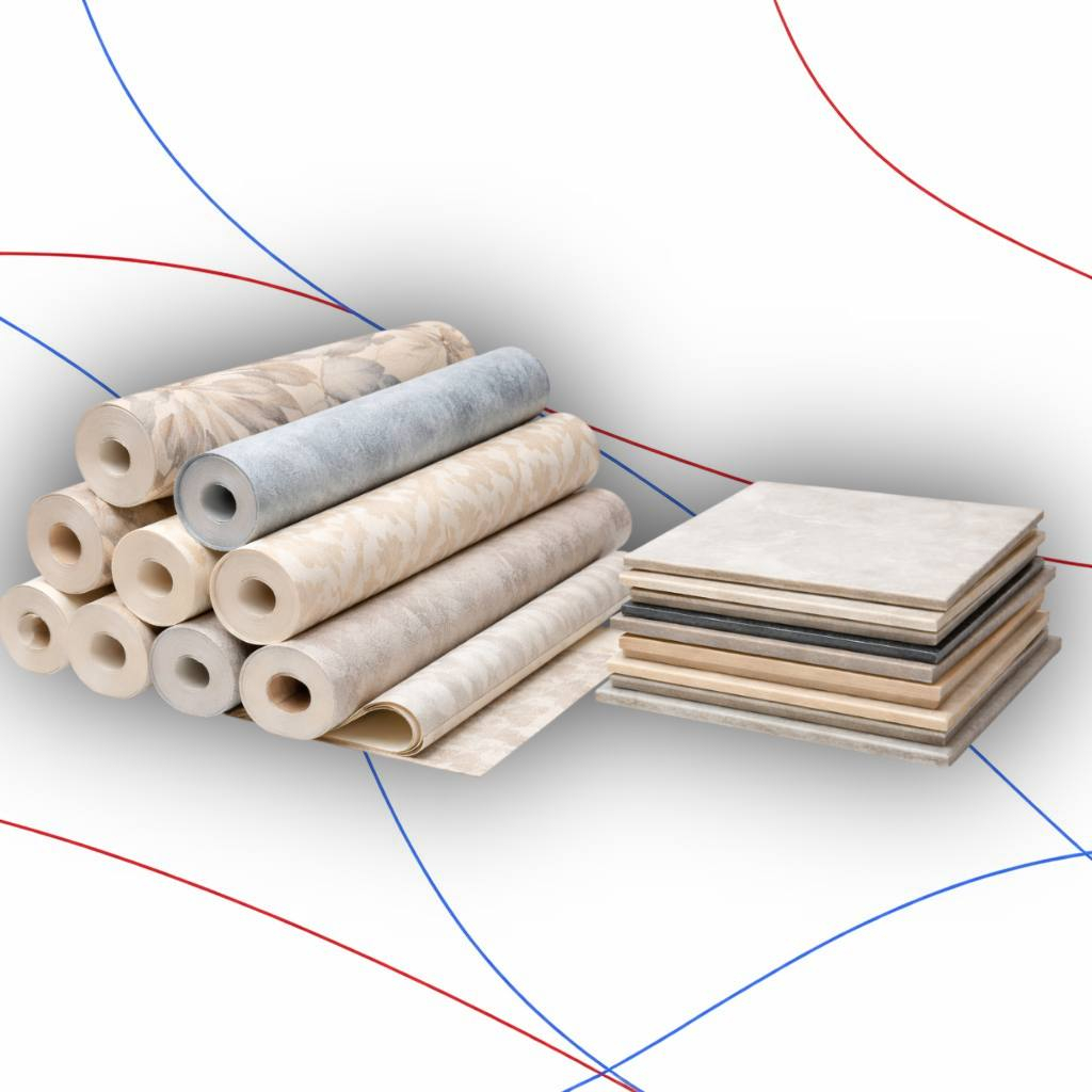 Плитка, керамогранит и обои