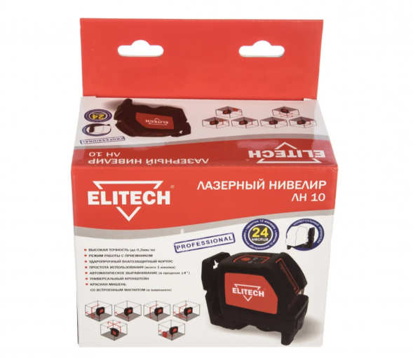 Нивелир лазерный Elitech ЛН 10