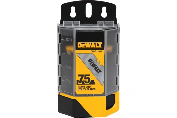 Лезвие для ножа Dewalt DWHT11004-7 трапециевидное, 75 шт. 