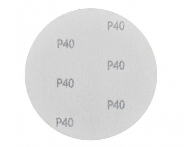 Круг шлифовальный универсальный P40, 125мм, 5шт Elitech 1820.165100 