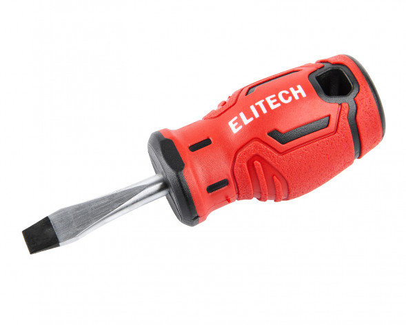 Отвертка SL6X38мм Elitech 211104