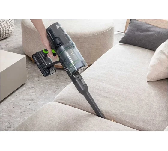  Пылесос беспроводной вертикальный аккумуляторный Greenworks 24В G24SVK4 с АКБ 4АЧ и ЗУ