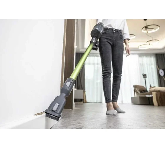  Пылесос беспроводной вертикальный аккумуляторный Greenworks 24В G24SVK4 с АКБ 4АЧ и ЗУ