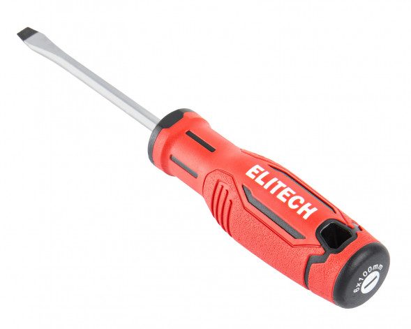 Отвертка SL6X100мм Elitech 211105 