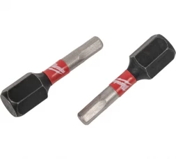 Бита Milwaukee SHOCKWAVE (2 шт; Hex3; 25 мм) 