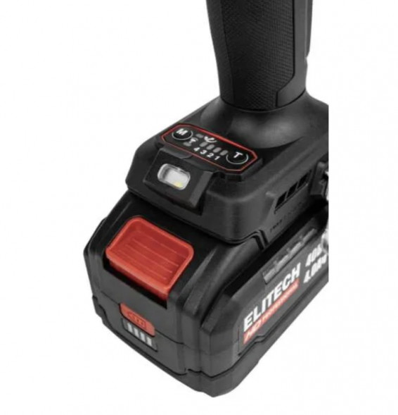 Гайковёрт аккумуляторный Elitech CW 4022BL (E2201.073.01)