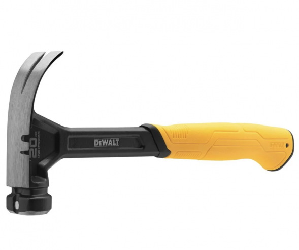 Молоток с закруглённым гвоздодёром Dewalt DWHT51009-0, 567 г 