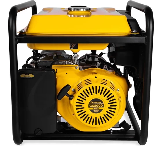 Генератор Champion GG5000 (5/5,5кВт OHV лс 25л кг л/ч) 