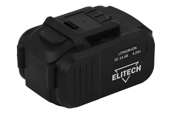 Аккумулятор (14.4 В; 4 А*ч; Li-Ion) Elitech 1820.067500