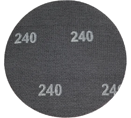 Сетка шлифовальная 225 мм, Р240, 10 шт ELITECH 1820.128500 