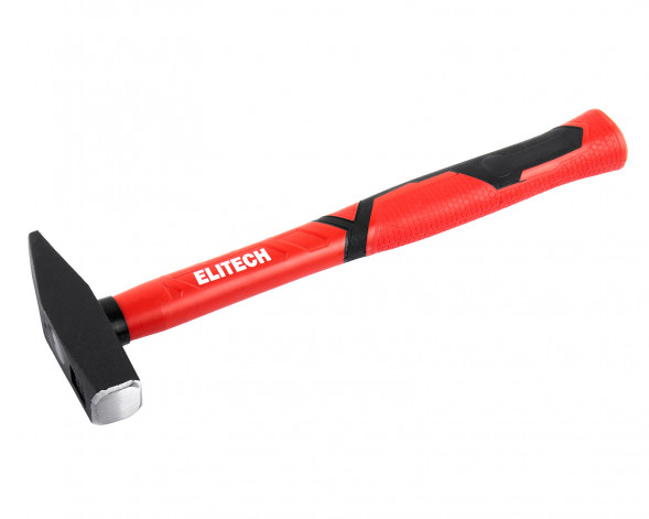 Молоток слесарный Elitech 610104 , 500гр, ручка фибергласс 