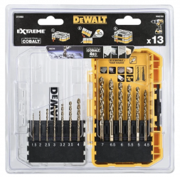 Набор сверл по металлу DEWALT DT4968, 1.5-7 мм, 13 шт (DT4968-QZ)