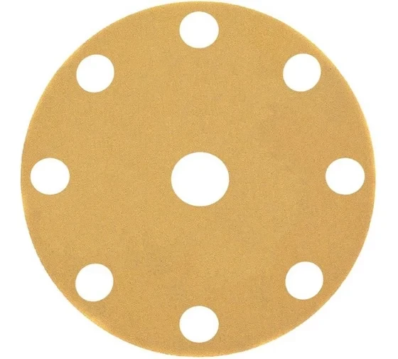Шлифлисты DEWALT DT3169, 9 отверстий, 225 мм, 80G, 10 шт