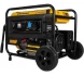 Генератор Champion GG5000EW (5/5,5кВт OHV 15лс 25л 81кг эл.старт колеса)