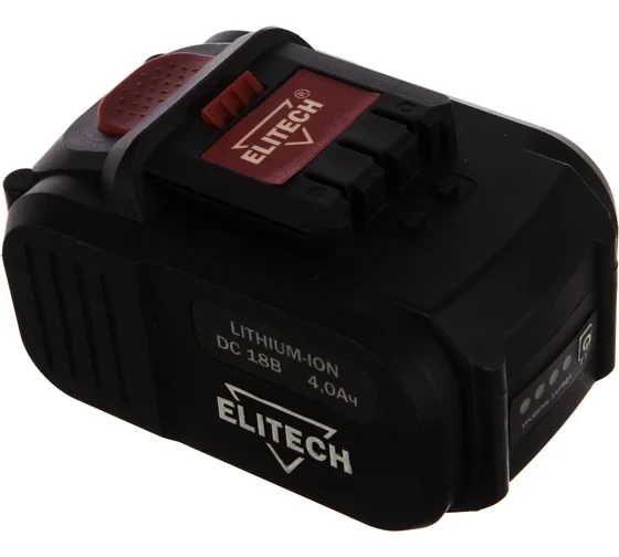 Аккумулятор Li-Ion, 18 В, 4 Ач Elitech 1820.067700