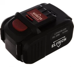 Аккумулятор Li-Ion, 18 В, 4 Ач Elitech 1820.067700