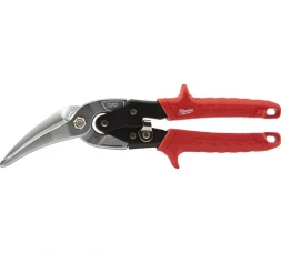 Длинные скошенные ножницы по металлу Milwaukee