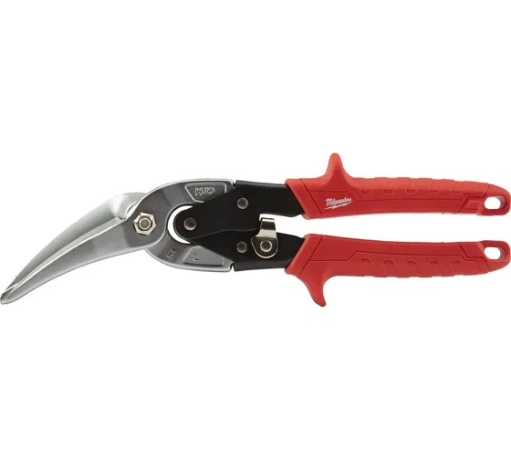 Длинные скошенные ножницы по металлу Milwaukee