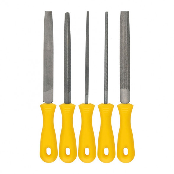 Набор напильников Biber 85306 Мастер, 200 мм (5 шт.)