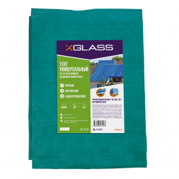 Тент полиэтиленовый Xglass 120, 3х4 м, 120 гр/м2 