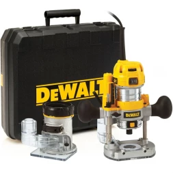Вертикальный фрезер DEWALT D26204K, 900 Вт, 27000 об/мин, 55 мм, в кейсе 