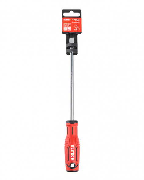 Отвертка SL8X200мм Elitech 211108 
