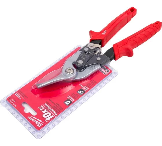 Ножницы по металлу Milwaukee левый рез 