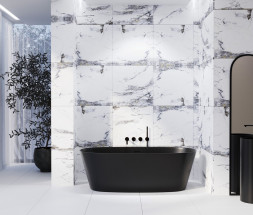 Керамогранит Attica белый 60x60 см