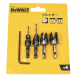 Набор резаков DEWALT DT7620, для пробок и сверл с зенкерами, 5 предметов (DT7620-QZ)
