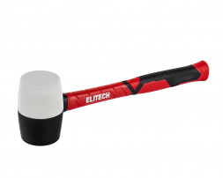 Киянка Elitech 620301, черная/белая, 450гр 