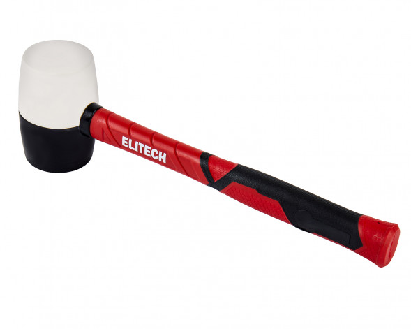 Киянка Elitech 620301, черная/белая, 450гр 