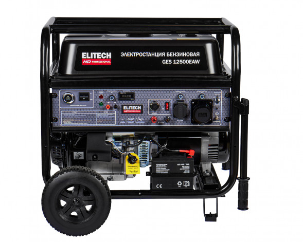 Генератор бензиновый Elitech HD GES 12500ЕAW 