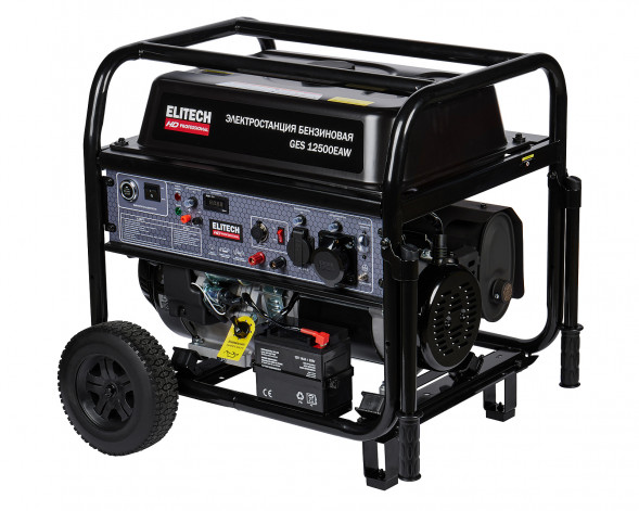 Генератор бензиновый Elitech HD GES 12500ЕAW 