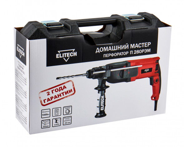 Перфоратор Elitech ДМ П 280РЭМ (E2205.017.01) 