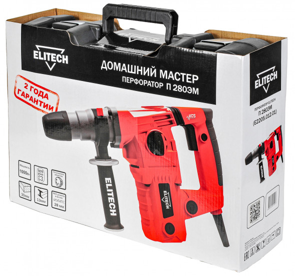 Перфоратор Elitech ДМ П 280ЭМ (E2205.012.01) 