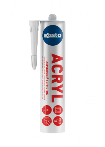 Акриловый герметик Kesto Acryl, 310 мл