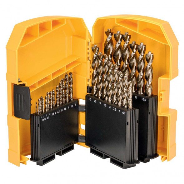 Набор сверл DEWALT DT4957 по металлу, 1-13 мм, 29 шт. (DT4957-QZ)
