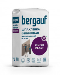 Шпаклевка финишная Bergauf Finish Plast, 20 кг