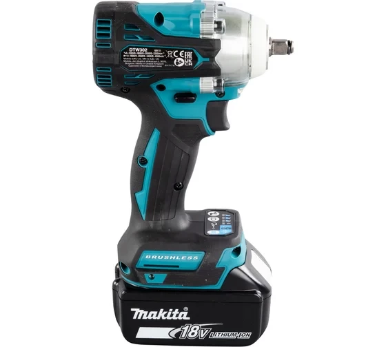 Гайковерт аккумуляторный ударный Makita DTW300RTJ 