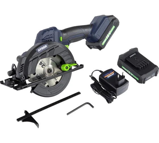 Циркулярная мини-пила аккумуляторная AYGER AR18BL2