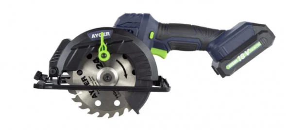 Циркулярная мини-пила аккумуляторная AYGER AR18BL2