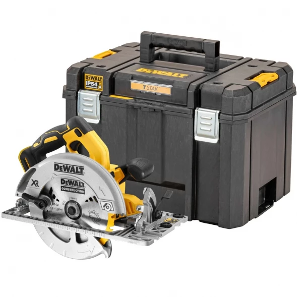 Дисковая пила аккумуляторная DEWALT DCS572NT, 18 В, 184 мм, 5500 об/мин, без АКБ и ЗУ, в кейсе TSTAK