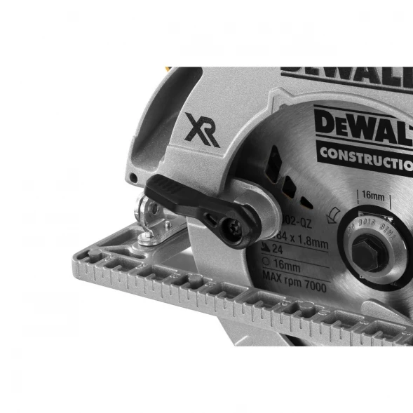 Дисковая пила аккумуляторная DEWALT DCS572NT, 18 В, 184 мм, 5500 об/мин, без АКБ и ЗУ, в кейсе TSTAK