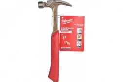 Стальной молоток Milwaukee с прямым гвоздодером 16 унций, 450 г