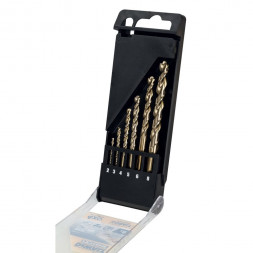 Набор сверл DEWALT DT4956 по металлу, 2/3/4/5/6/8 мм, 6 шт. (DT4956-QZ)