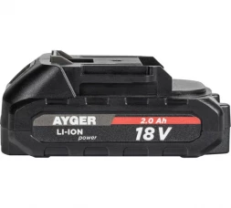 Аккумуляторная литий-ионная батарея AYGER 1820BLM, 2.0 Ач 