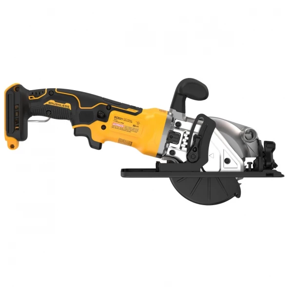 Дисковая пила аккумуляторная DEWALT DCS571NT, 18 В, 115 мм, 4500 об/мин, без АКБ и ЗУ, в кейсе TSTAK