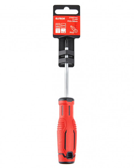 Отвертка PH2X100мм Elitech 211205