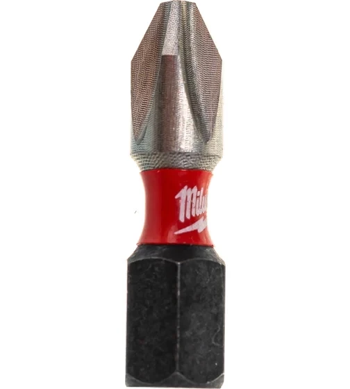 Бита Milwaukee SHOCKWAVE (PH2, 25 мм, 25 шт.) 
