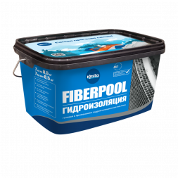 Гидроизоляционная мастика Kesto Fiberpool 7 кг